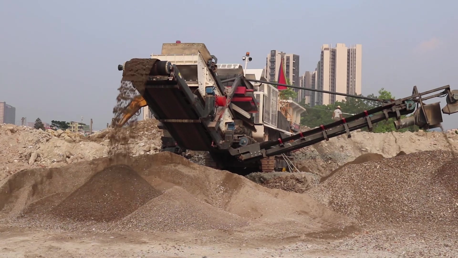 建筑垃圾處理機(jī)械,邁科路重工建筑垃圾處理設(shè)備